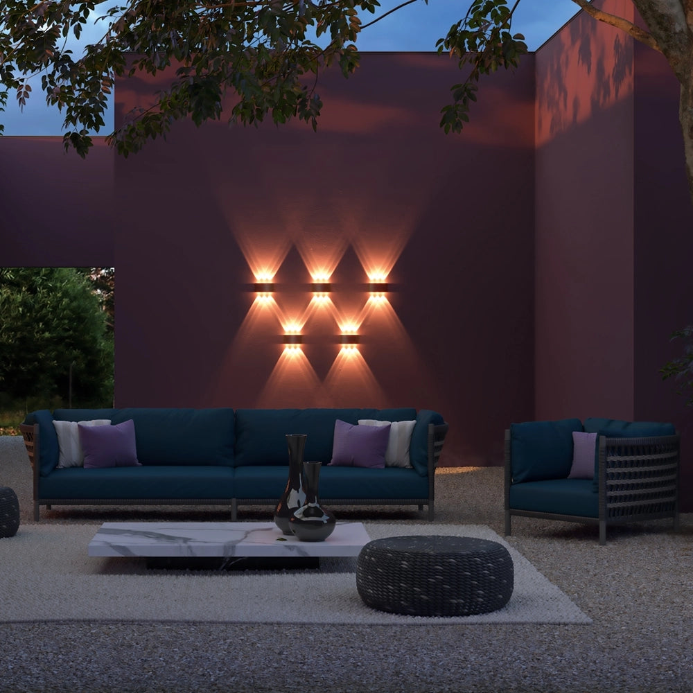 Applique esterna Maytoni Strato LED 3000K IP54 O417WL