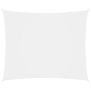 Vela ombreggiante/ombrellone rettangolare in tessuto Oxford 6 x 8 m bianco 02_0009743