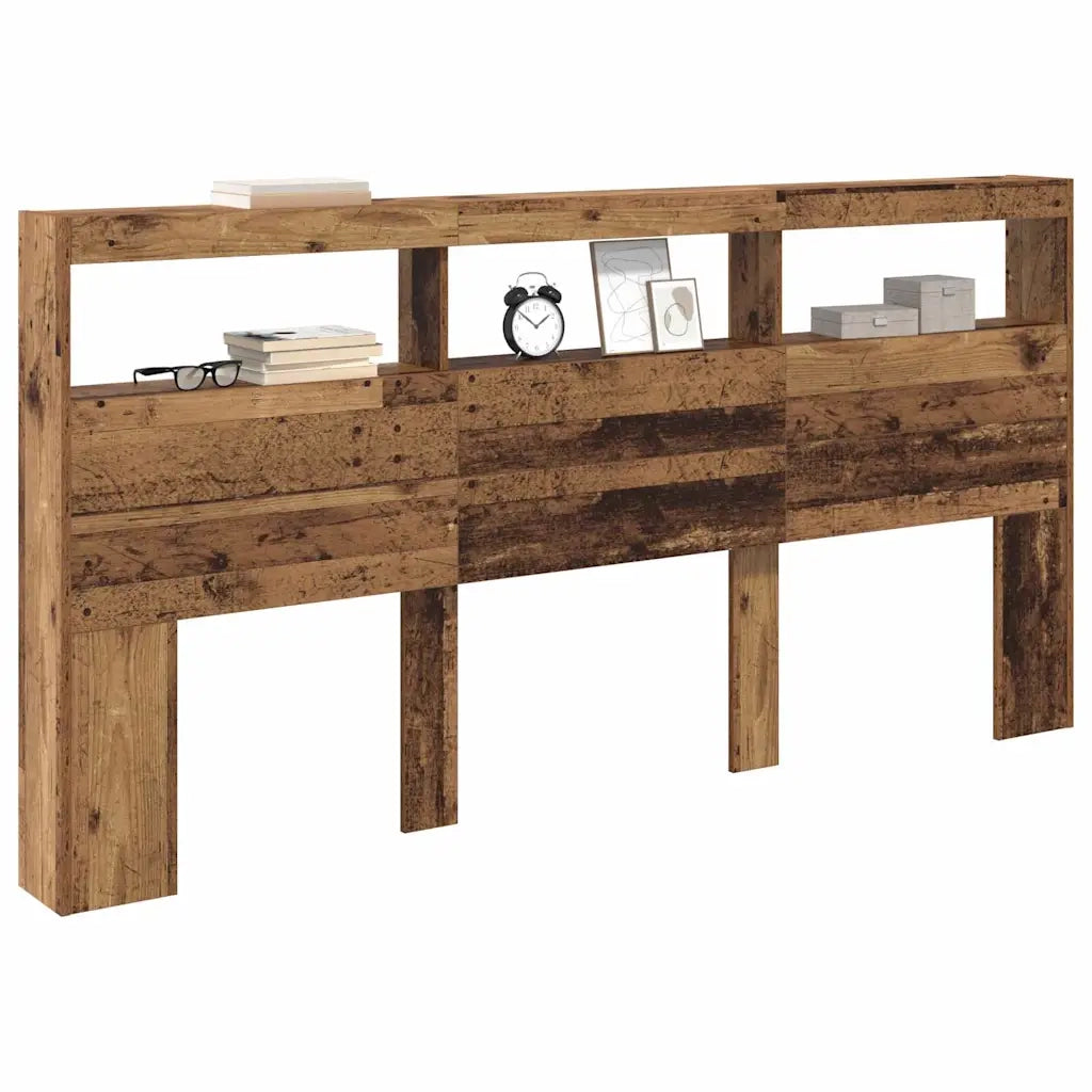 Testiera Legno vecchio 200 x 17 x 102 cm Legno multistrato 886253