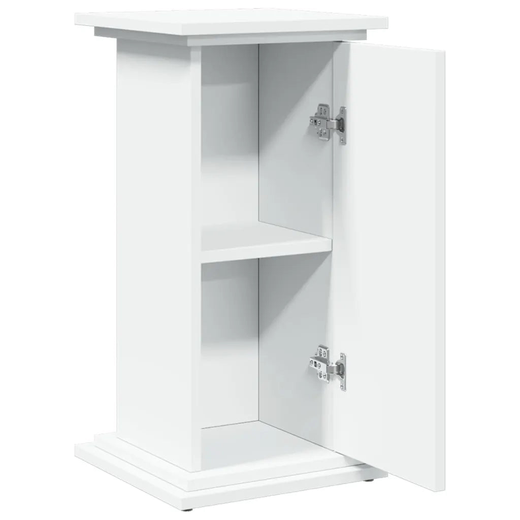 Supporto Espositivo Portaoggetti Bianco 31x30x60 cm Truciolato