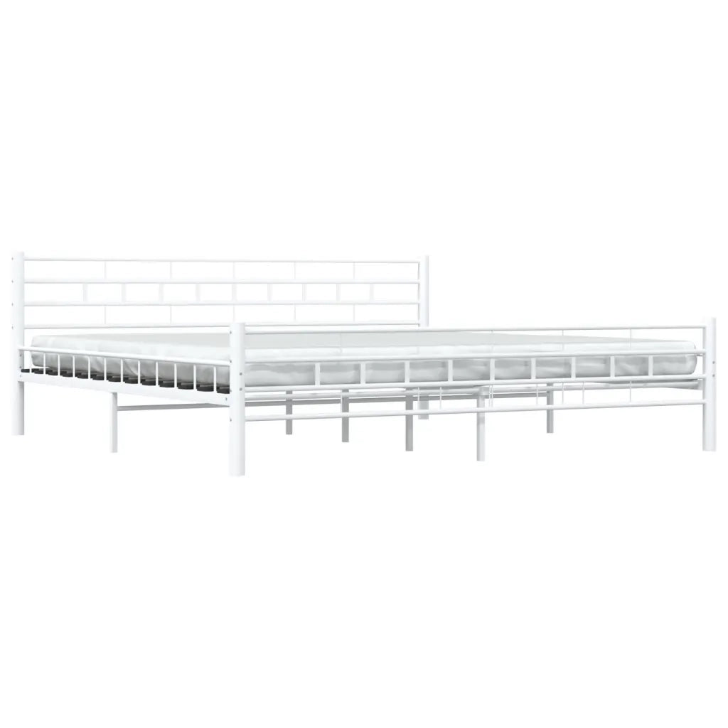 Giroletto Bianco in Metallo 200x200 cm 285301