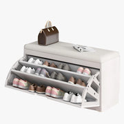 Trade Shop - Scarpiera Salvaspazio Slim Organizzatore Scarpe In Legno Design Moderno Decorazioni Casa -