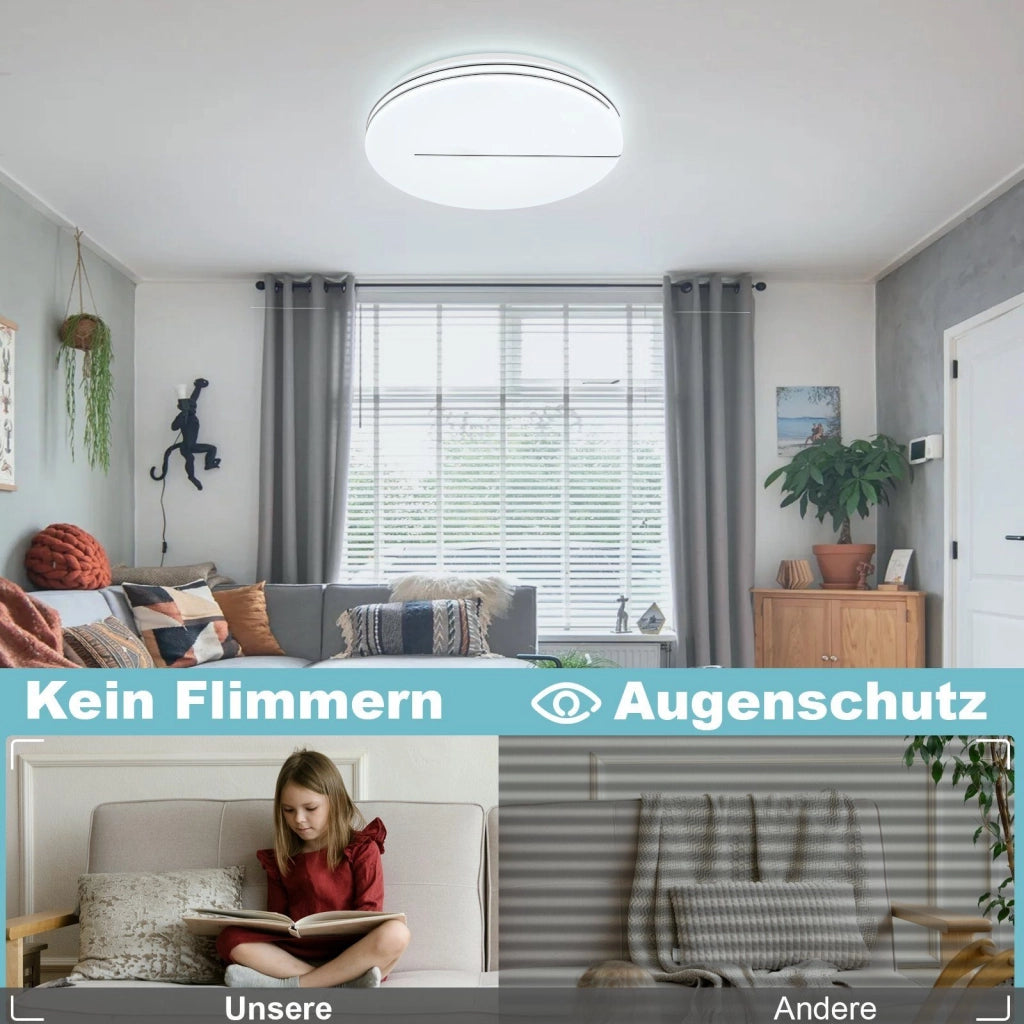 ZMH Lampada da soffitto LED cielo stellato bianco caldo telecomando per cucina