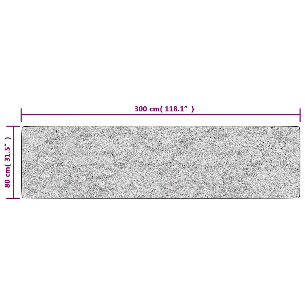 Tappeto Lavabile 80x300 cm Beige Antiscivolo cod mxl 60953