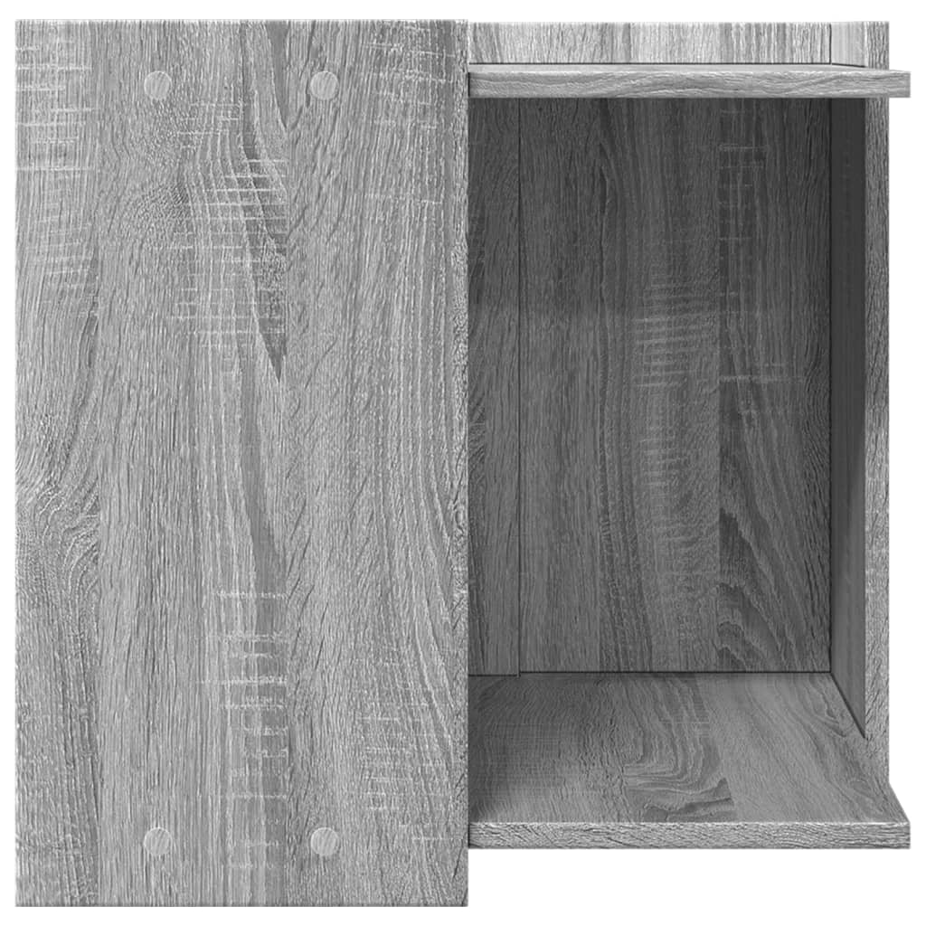 Mobiletto per lettiera per gatti in legno ingegnerizzato Sonoma grigio 02_0043334