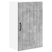 Pensile da cucina | Armadietto a muro LUCCA Grigio Cemento 50 x 31 x 80 cm