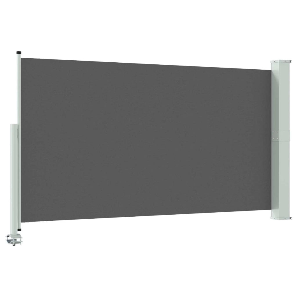 Tenda laterale-Tenda parasole per balcone 100% poliestere ferro acciaio 212864