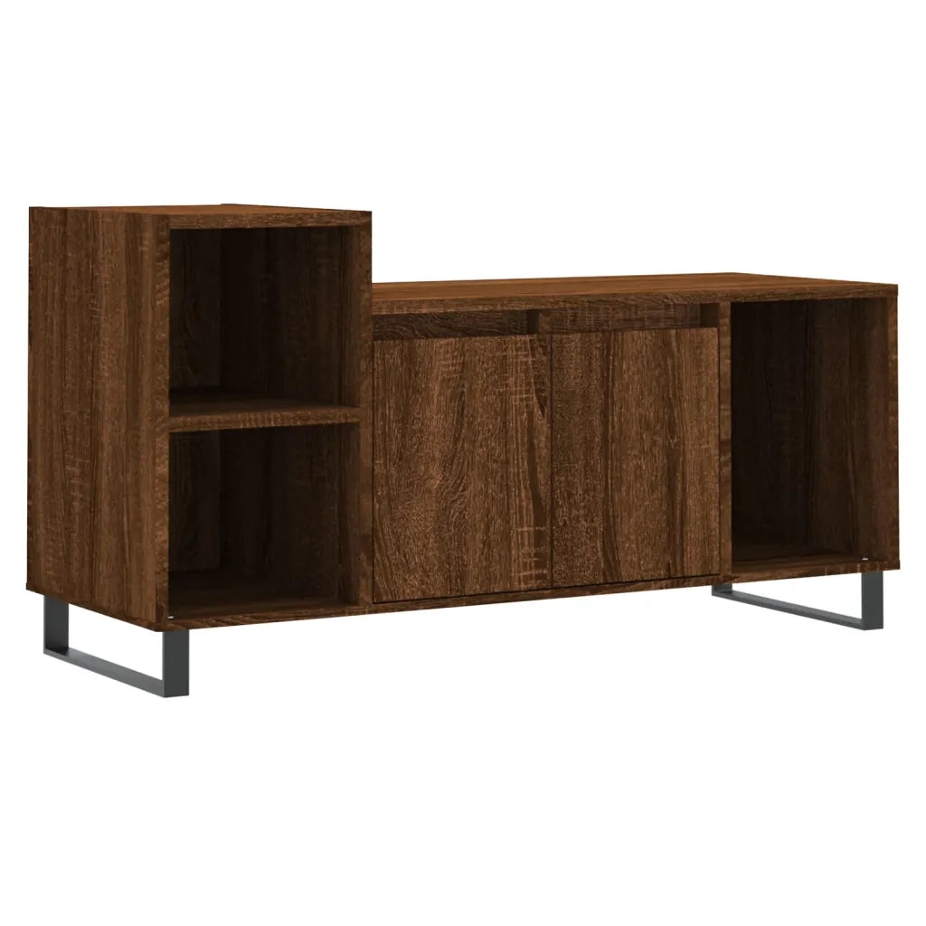 Mobile TV | Armadietto TV | Mobile Porta TV Rovere Marrone 100x35x55 cm in Legno Multistrato