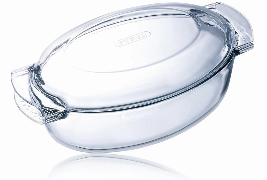 Pyrex 3137610000544 piatto piano Rettangolare Vetro temperato Trasparente 1 pz