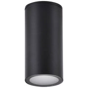 Applique esterna Polux Atlanta GU10 nera alluminio IP54