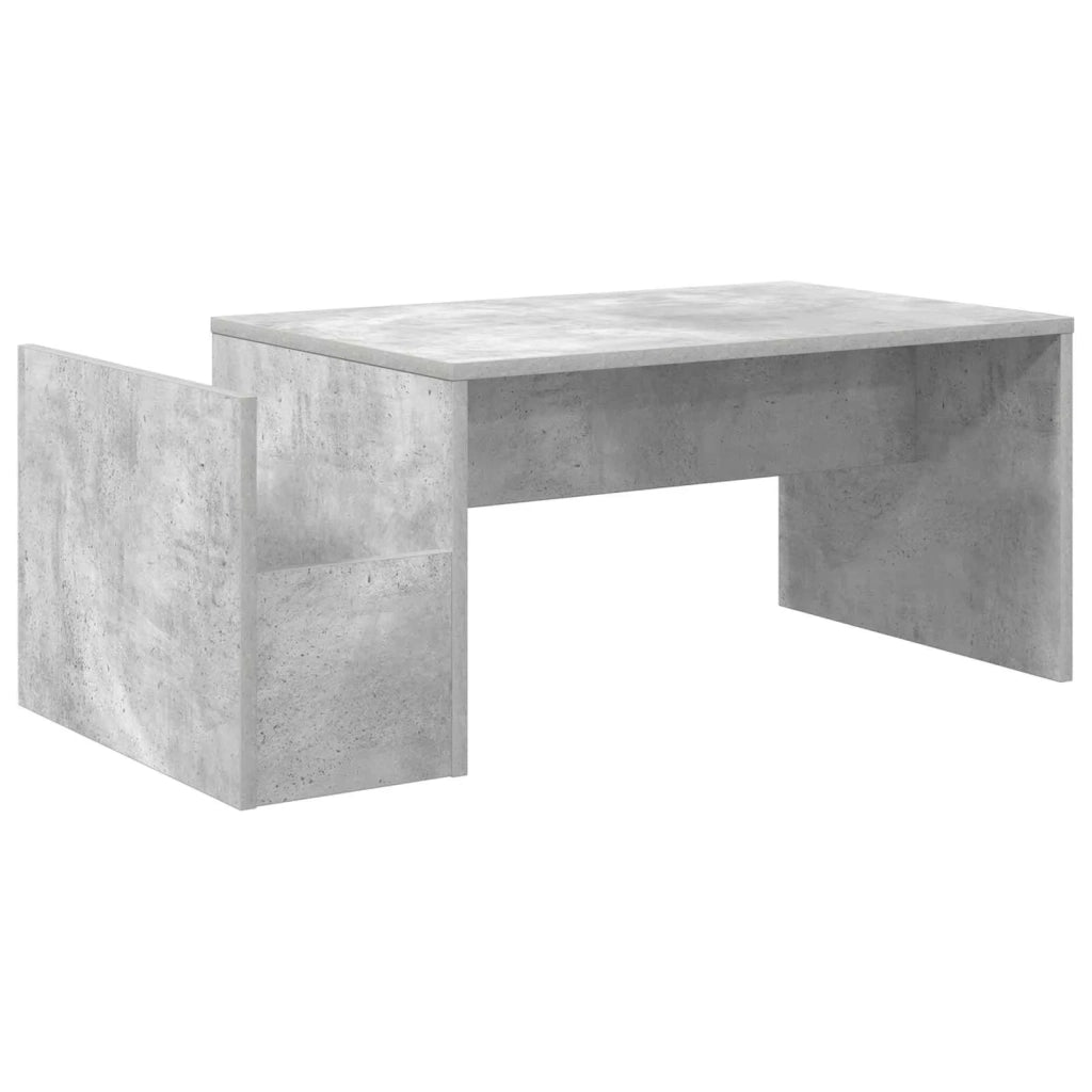 Tavolino da salotto Grigio cemento 90 x 45 x 35 cm 8000175