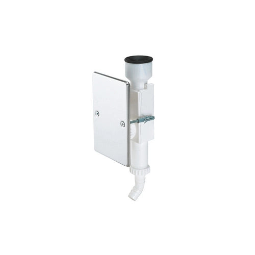 SIFONE SCARICO CONDENSA AD INCASSO PIASTRA INOX- 1 x 46- GHIDI- pezzi 1
