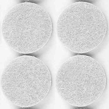 FELTRINO ADESIVO SEDIA BIANCO D 18 MM CF 12 PZ**- 50,0 confezione