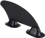Skeg di plastica nero per kayak - Fin di trazione migliorata - Resistente all'acqua - Leggero e portatile - Adatto per kayak gonfiabili.