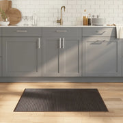 Tappeto Rettangolare Marrone Scuro 70x100 cm in BambÃ¹