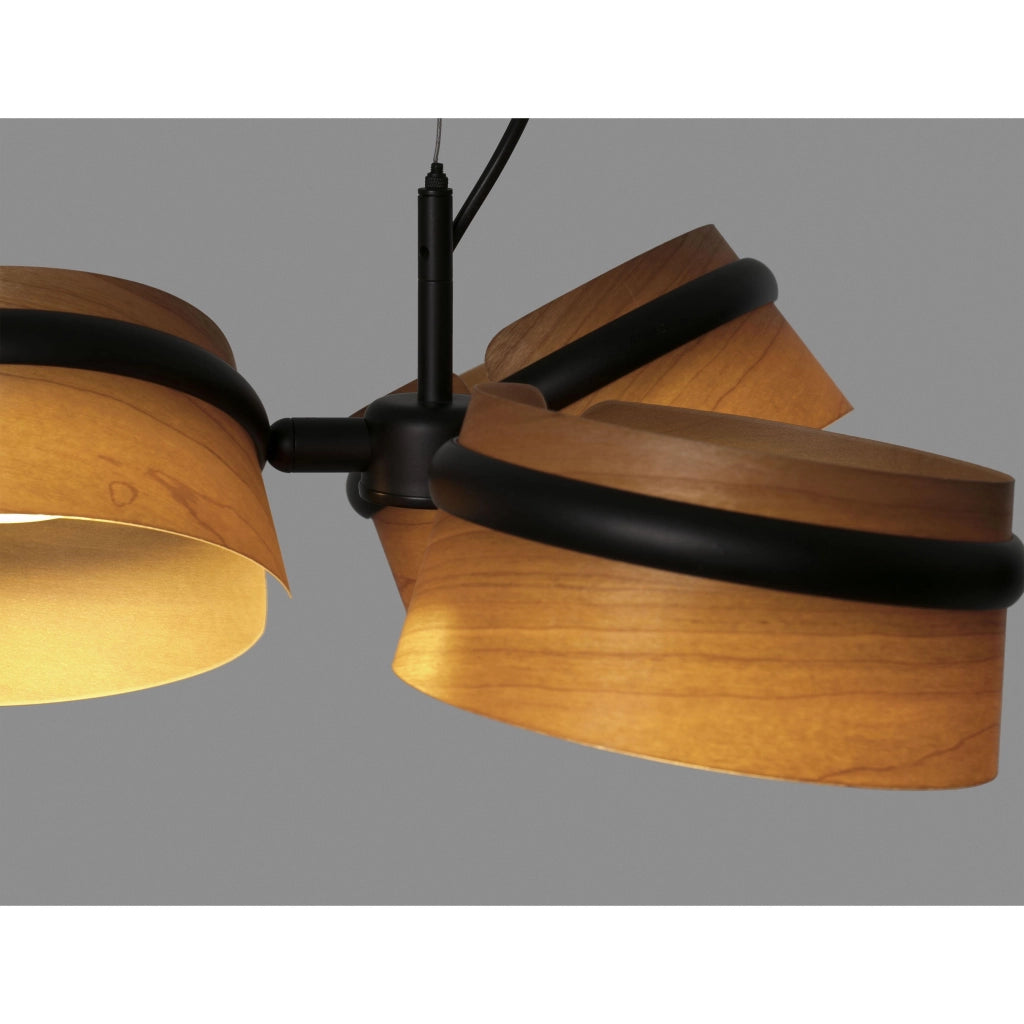 LOOP, Sospensione per Interni, Faro Barcelona Colore: Legno