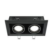Faretto incasso soffitto Maytoni Metal Modern nero 2xGU10