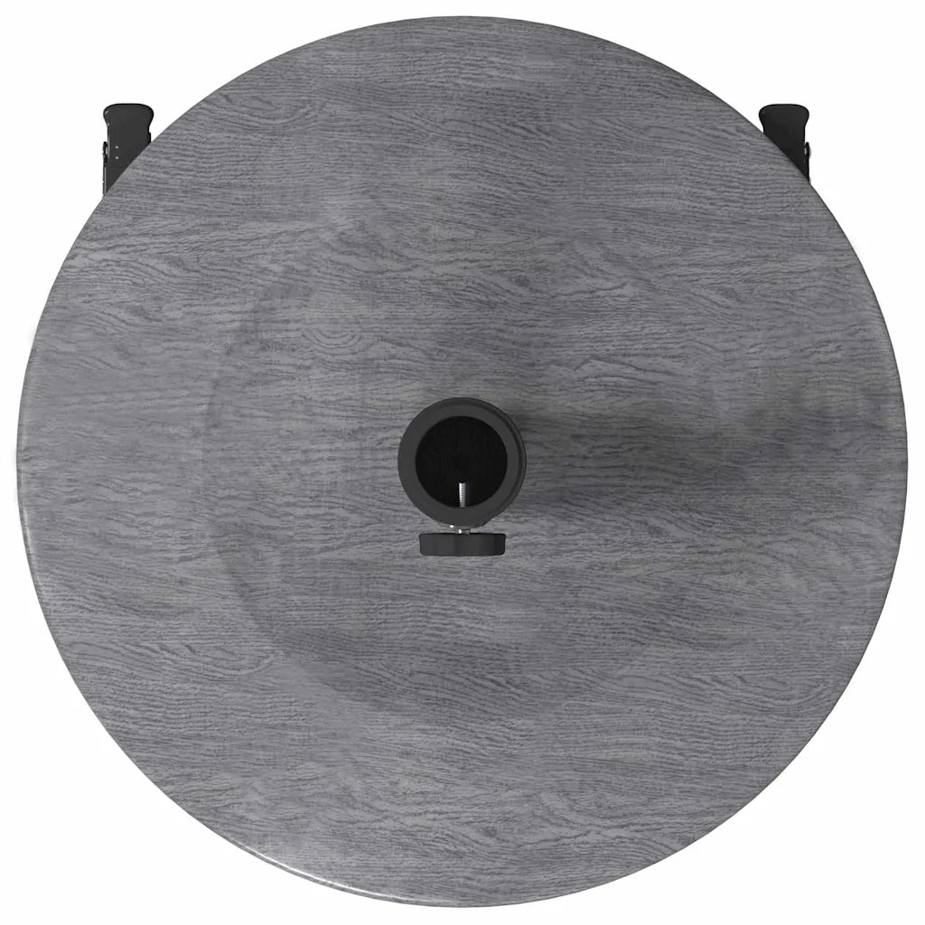 Base per ombrellone Aspetto Legno Grigio Scuro 48 x 48 x 32 cm CFW6465031