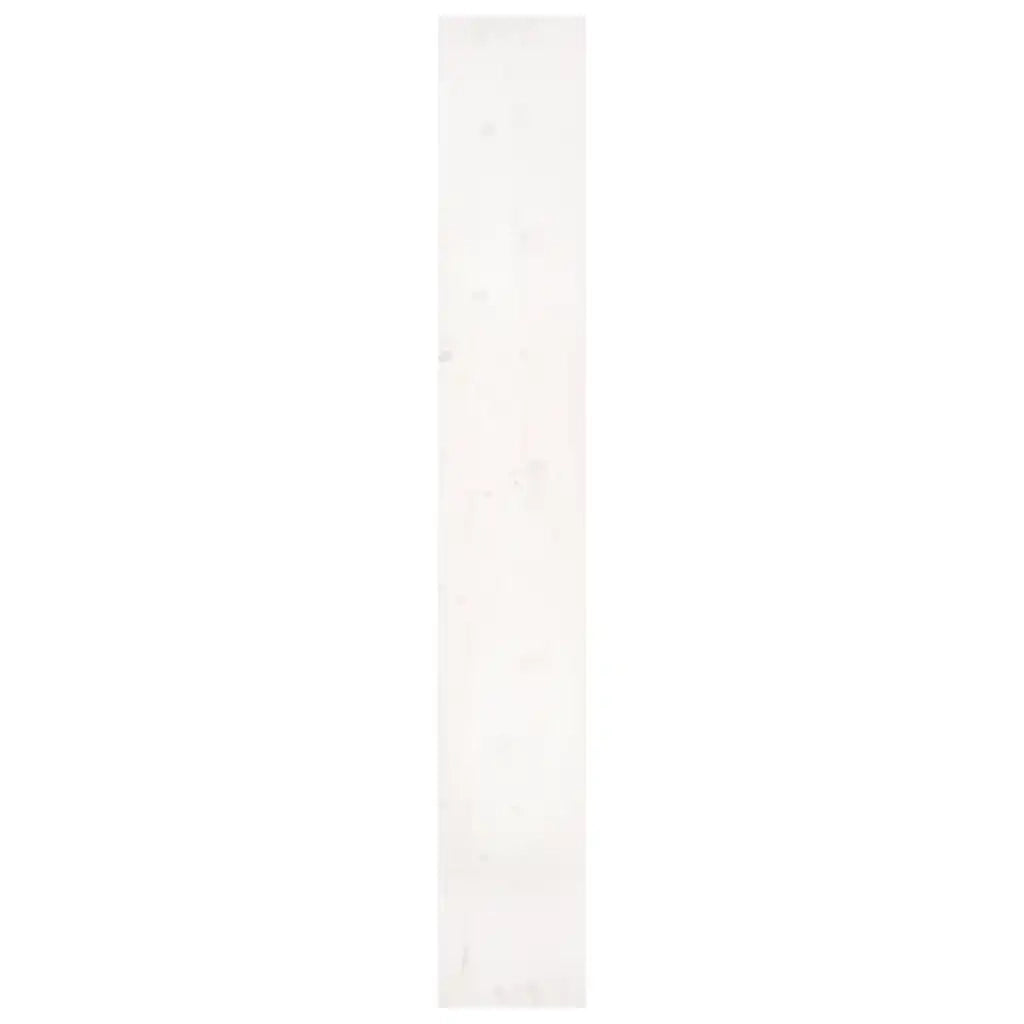 Libreria/Divisorio Bianco 80x30x199,5 cm in Massello di Pino 808204