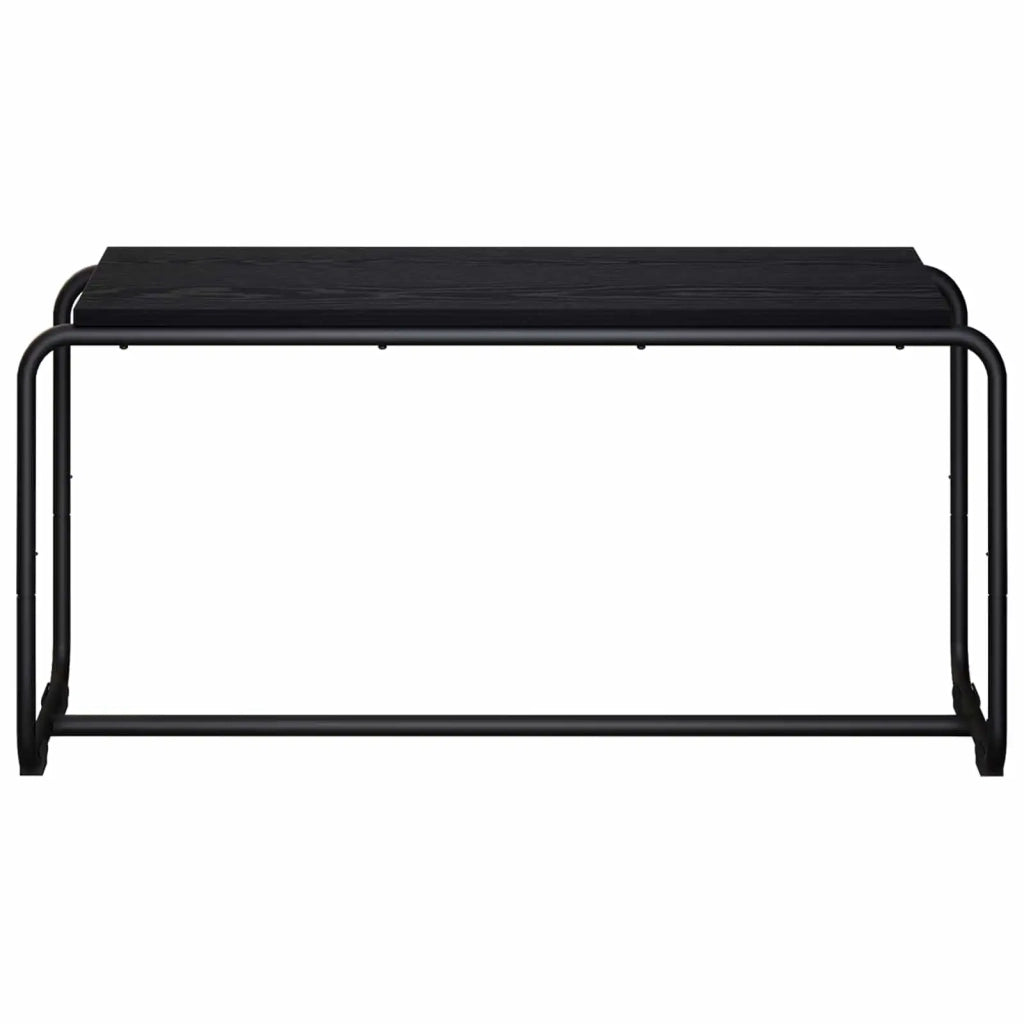 Supporto TV 98 x 35.5 x 42 cm Rovere Nero Legno ingegnerizzato 8007888