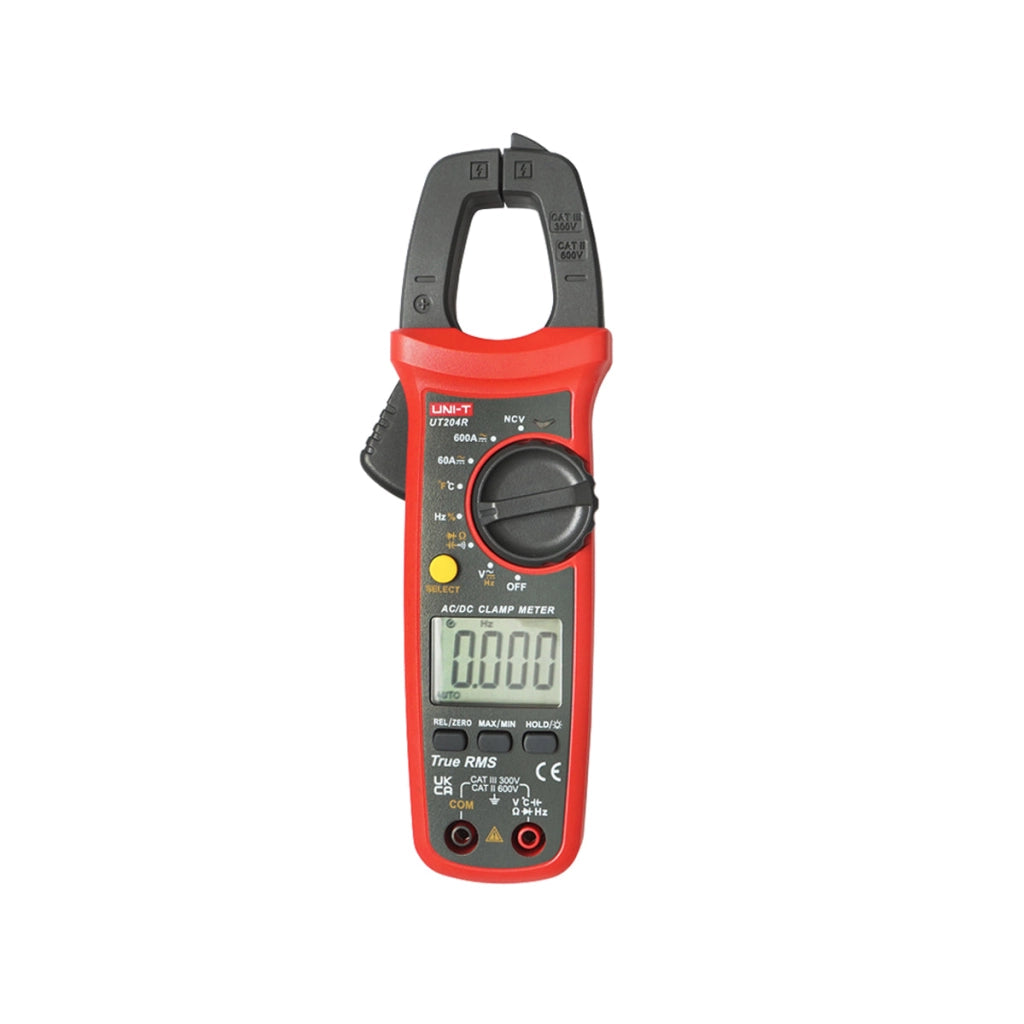 Pinza amperometrica digitale, pinza amperometrica UT204R con 8 funzioni max 600V, 600A UNI-T
