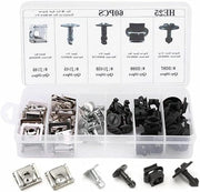Set di clip di fissaggio 60 pezzi per auto - VW - Cassetto di stoccaggio in plastica