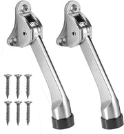 Deurstoppers metallici regolabili - protezione robusta - 2 pezzi - 13 cm