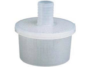 5pz filtri di fondo per travaso vino e liquidi - portagomma ø mm.25, ø mm.100x5 cod:ferx.fer275040