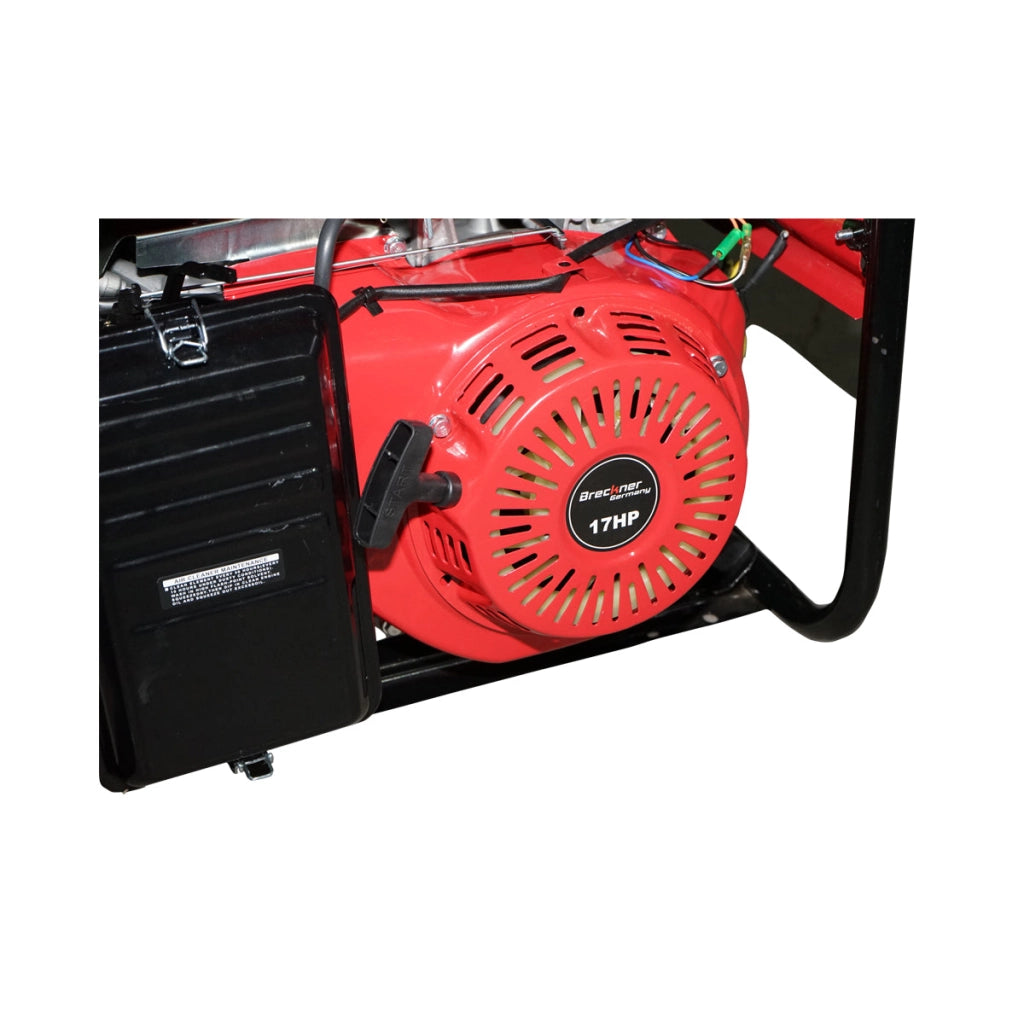 Generatore elettrico a benzina 220V 7,5KW 50Hz, 17HP avviamento a strappo Breckner Germany