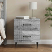 Armadio da Notte Grigio Sonoma 43 x 34,5 x 47,5 cm 894767