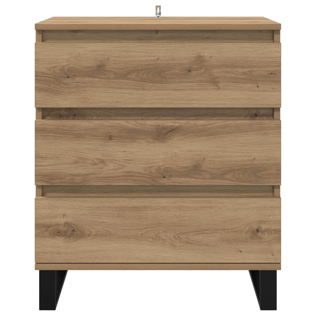 Credenza | Madia | Buffet da pranzo | Armadio da pranzo Rovere artigianale 60 x 35 x 70 cm Legno multistrato