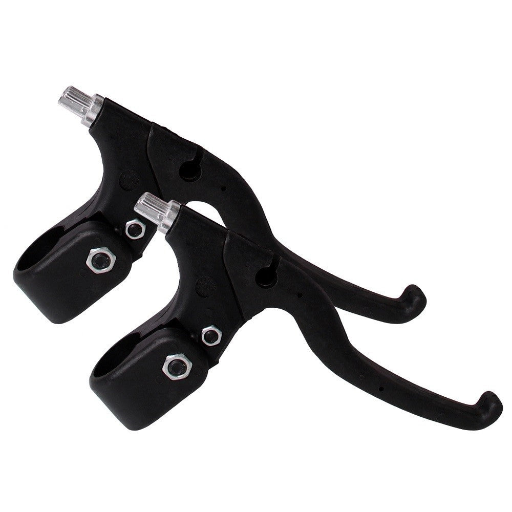 Trade Shop - Coppia Leve Freni In Resina Composta Per Bicicletta Attacco Universale Xc-1642 -