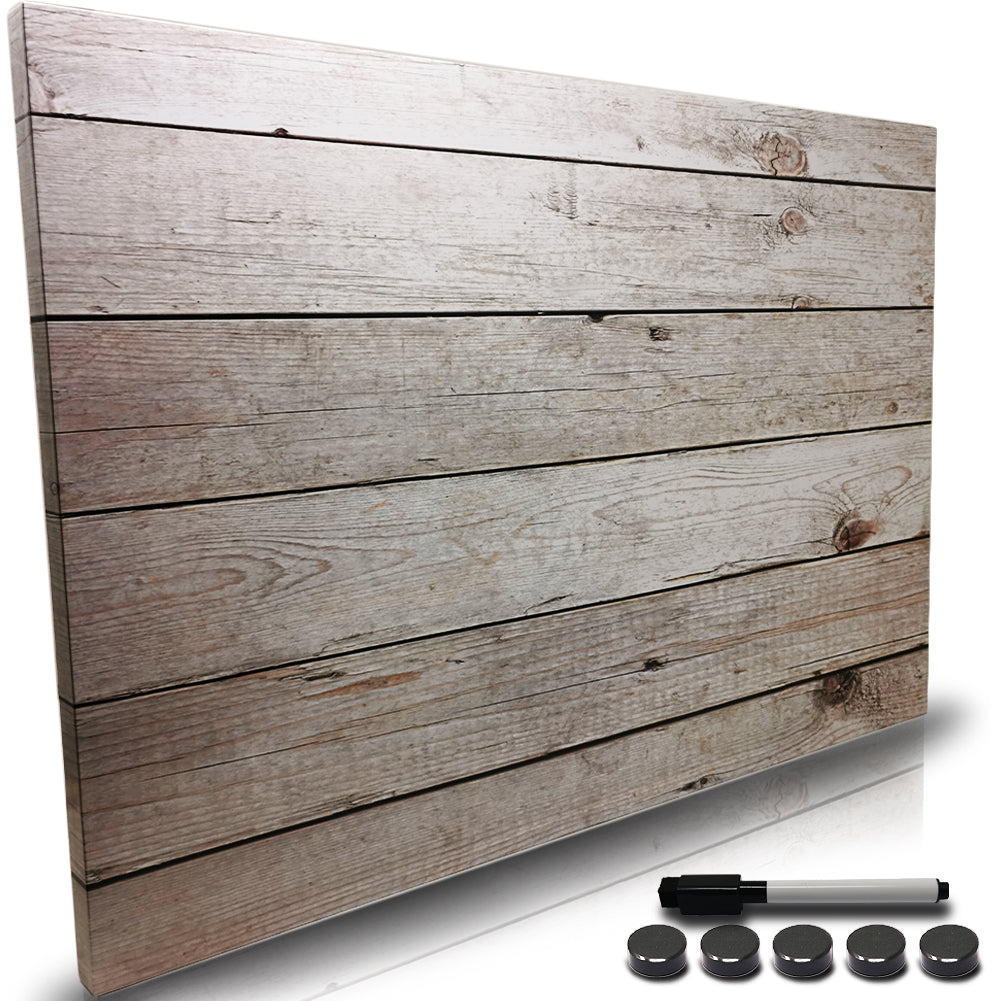 Lavagna Magnetica Stampa Staccionata 60x40cm 1 Pennarello Cancellabile 5 Magneti