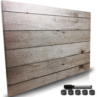 Lavagna Magnetica Stampa Staccionata 60x40cm 1 Pennarello Cancellabile 5 Magneti