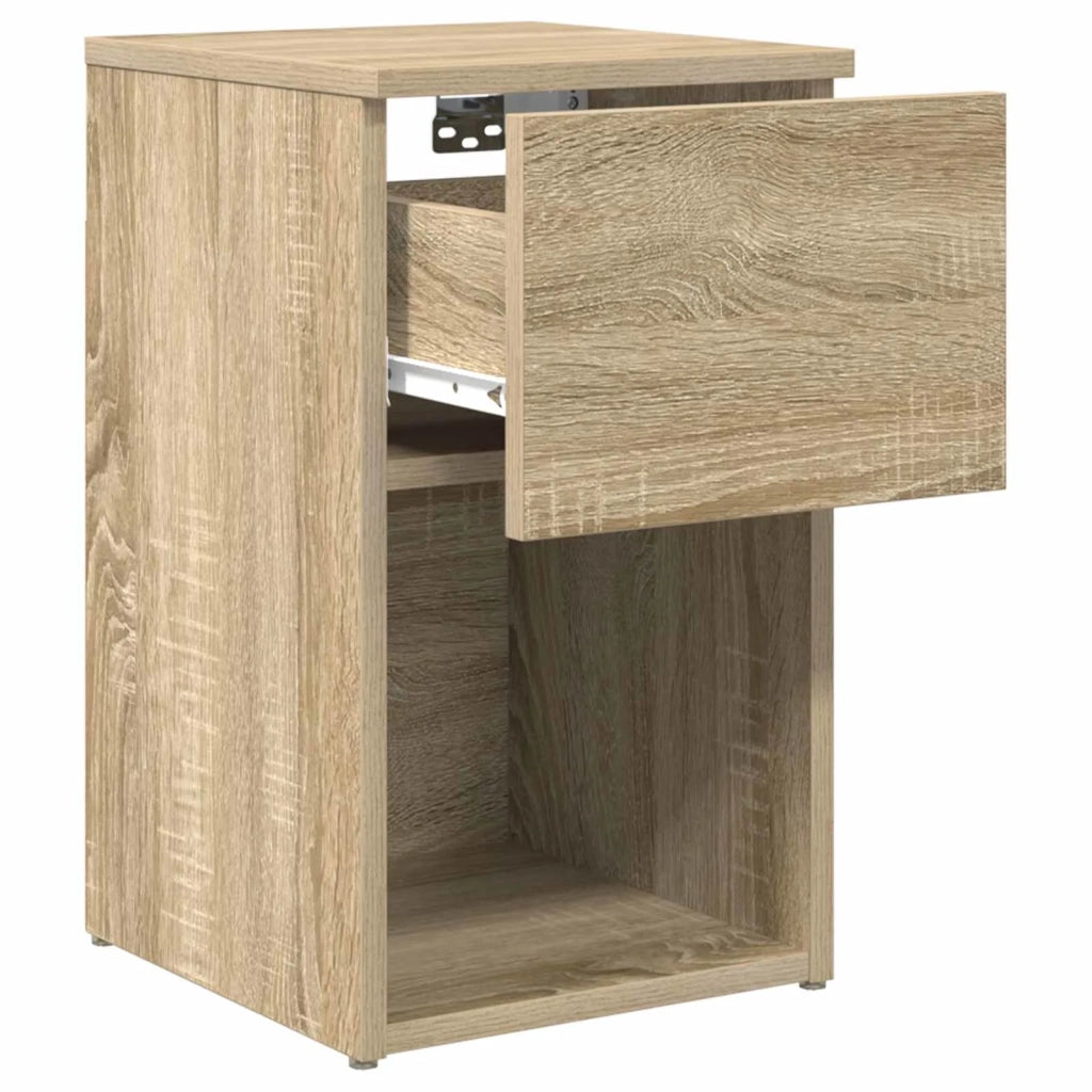 Armadietto per letto 2 pz Rovere Sonoma 29 x 31,5 x 49 cm CFW6430591