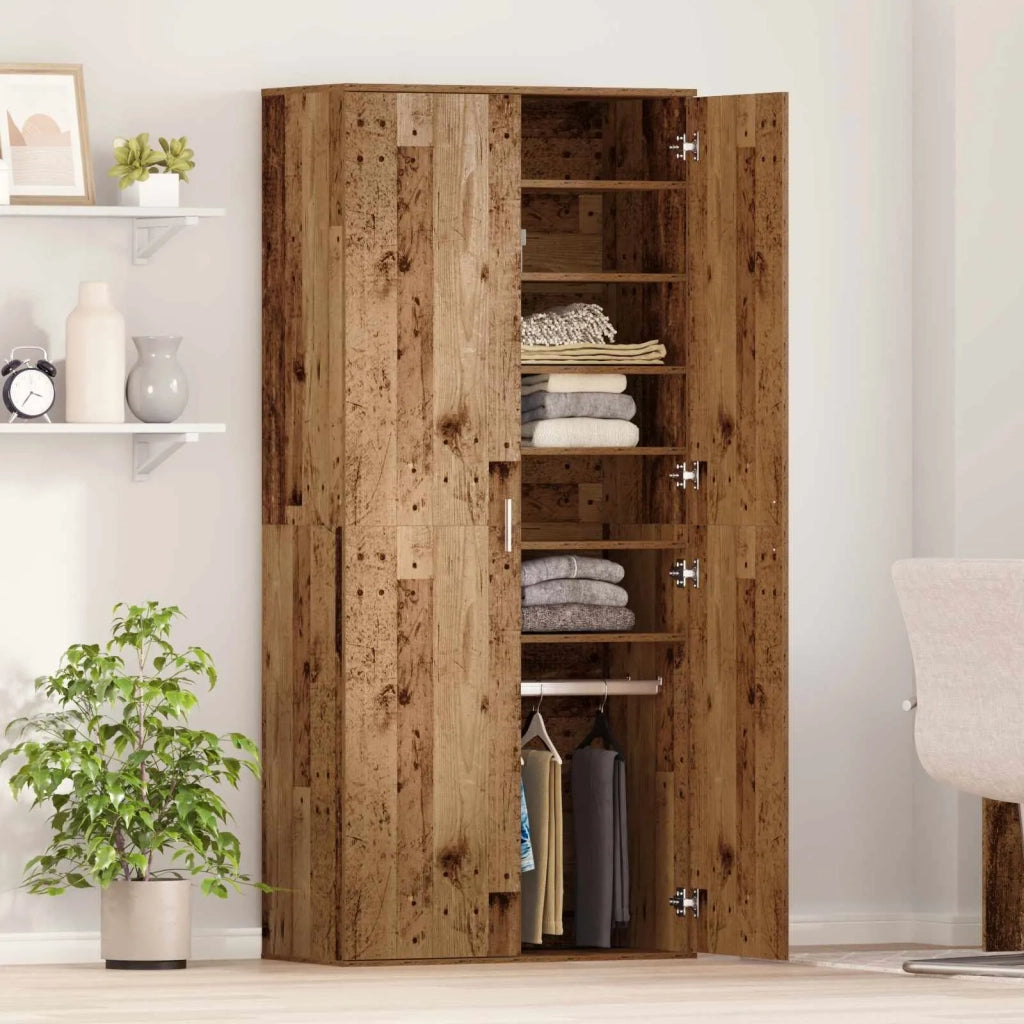 Credenza Legno vecchio 80 x 39 x 178 cm Legno multistrato 3365570