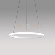 IOLE S/1 - LAMPADARIO A SOSPENSIONE BIANCO LED 3000K 1400LM 28W DIMMERABILE