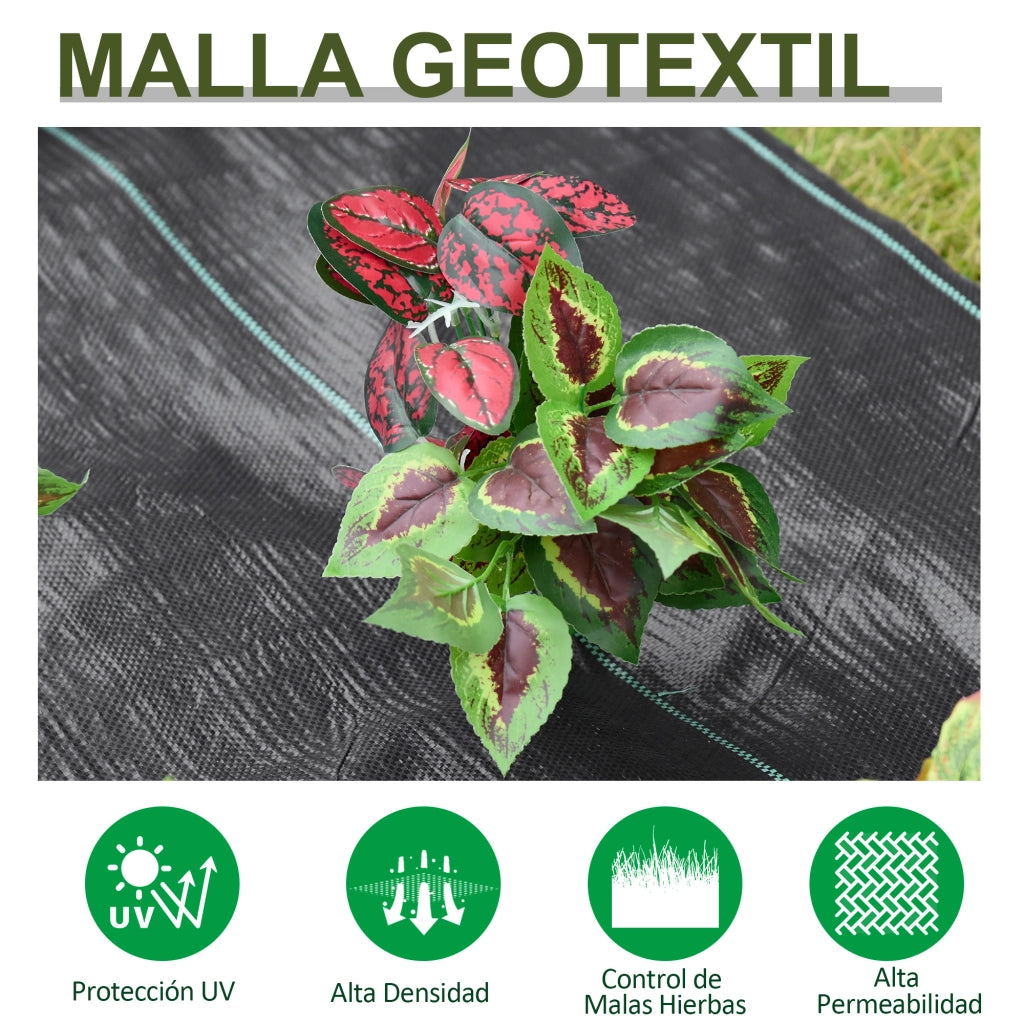 Tessuto Non Tessuto 100 g/m2 ¨C zephmum ¨C Giardino Nero 2x50 m