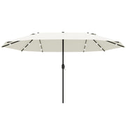 Ombrellone Ovalle ¨C zephmum ¨C 440x256 cm crema