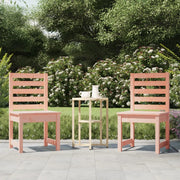 Sedie da Giardino 2pz 50x48x91,5 cm Legno Massello di Douglas 824030