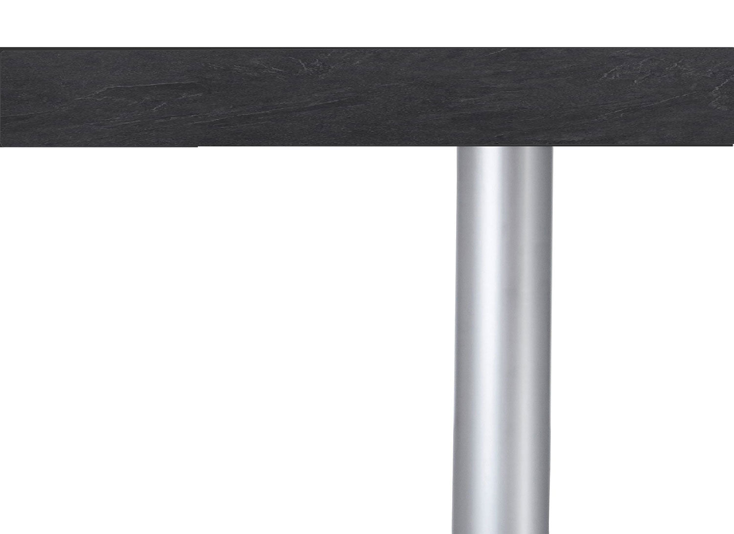 Tavolino a S con Ripiani a Giorno 55x41,5x55 cm Zeta Report Grigio