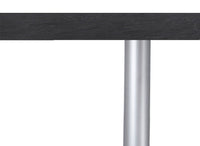 Tavolino a S con Ripiani a Giorno 55x41,5x55 cm Zeta Report Grigio