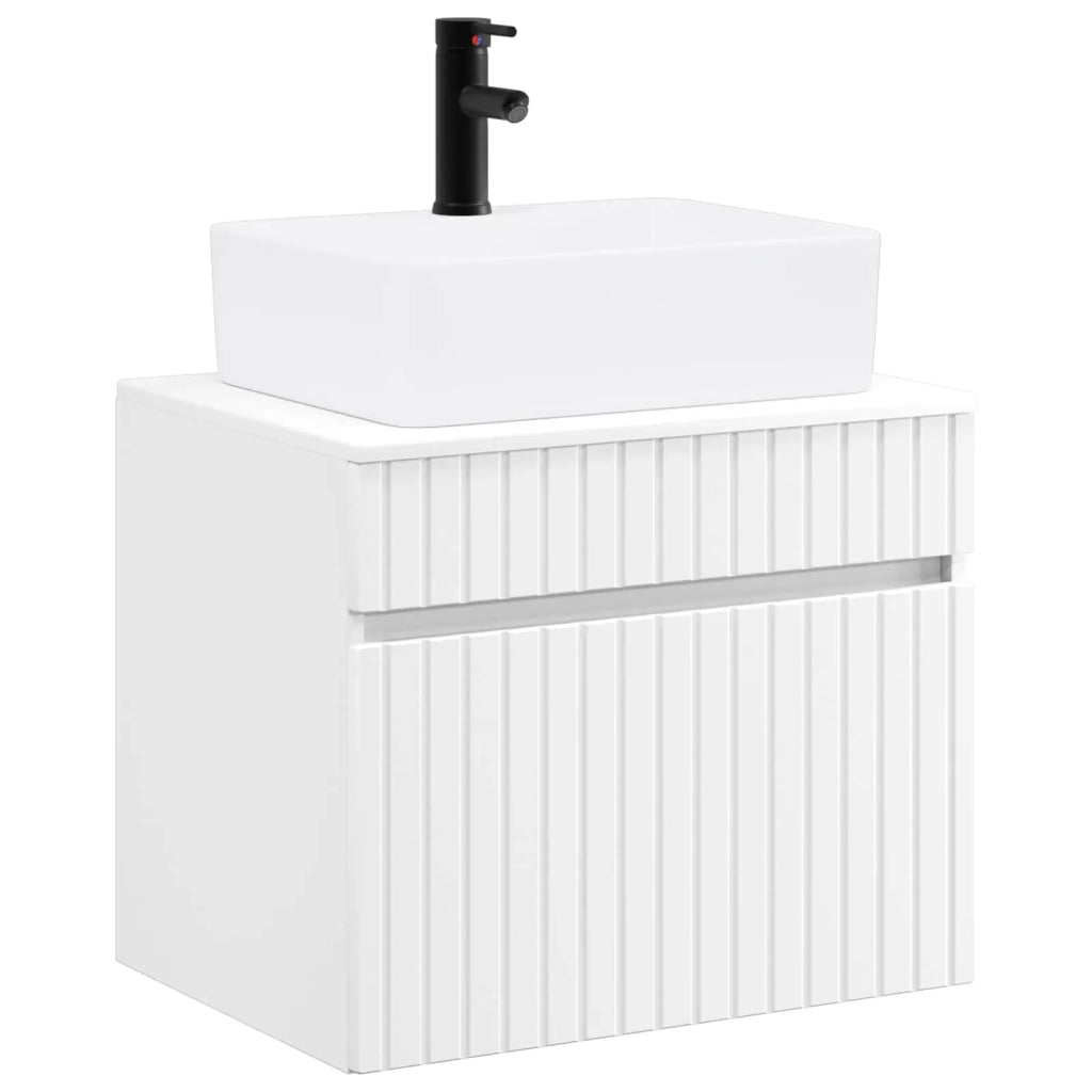 Set di mobili per il bagno Bianco Legno ingegnerizzato 3404290