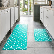 Set di mattonelle antivibrazione per la cucina, con 2 pezzi, mattonelle di schiuma leggera, sedute comode per ufficio, casa, area lavanderia, impermeabili e ergonomiche, 44 x 76 e 44 x 150 cm