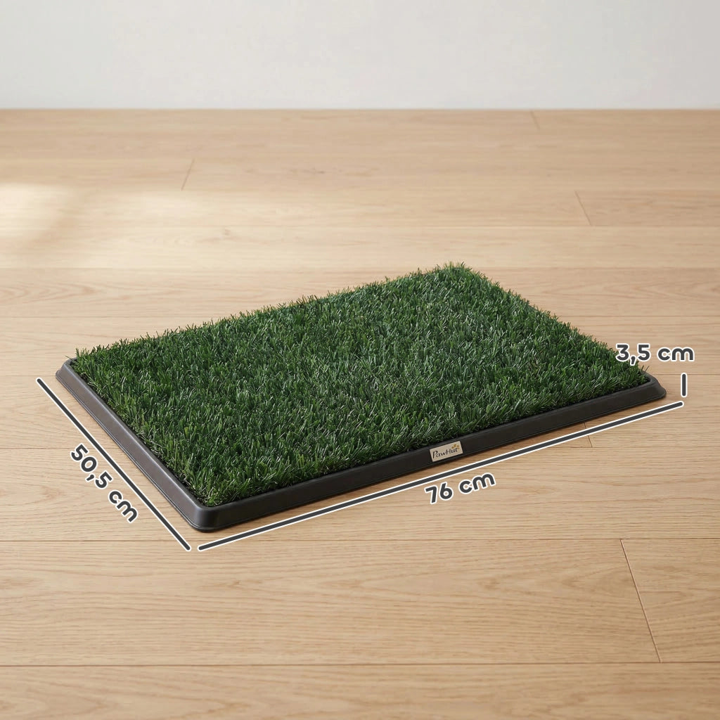 Tappetino Erba Sintetica per Cani ¨C Zephmum ¨C Verde 76x50.5 cm
