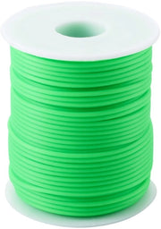 Tubo di gomma in PVC 50m - Tubo di gomma in PVC - Corda in PVC - Leggero - Duraturo - Flessibile - 2mm di diametro