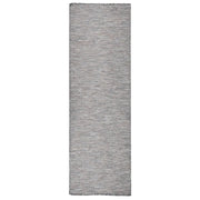 Tappeto da Esterni a Tessitura Piatta 80x250 cm Marrone e Nero cod mxl 66576
