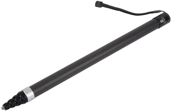 Stativo per Microfono 3 Metri - Asta Telescopica 9 Sezioni - Materiale Aluminium e Fibra di Carbonio - Peso Leggero 260 gr - Lunghezza Adattabile - Estensione per Microfono