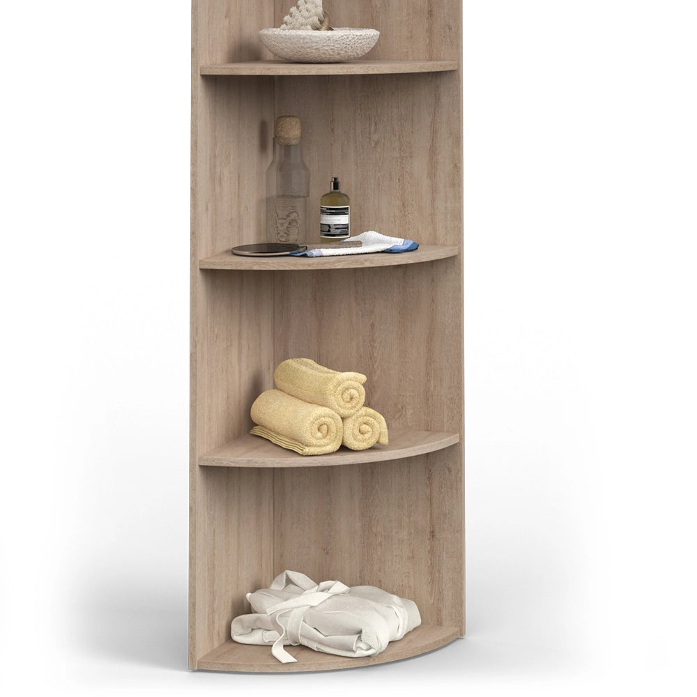 Vicco Libreria angolare da terra Sonoma 40 x 180 cm