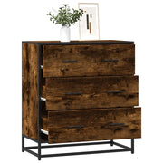 Credenza-Buffet-Armadio da cucina Rovere Fumo 68x35x76 cm in Truciolato 719918